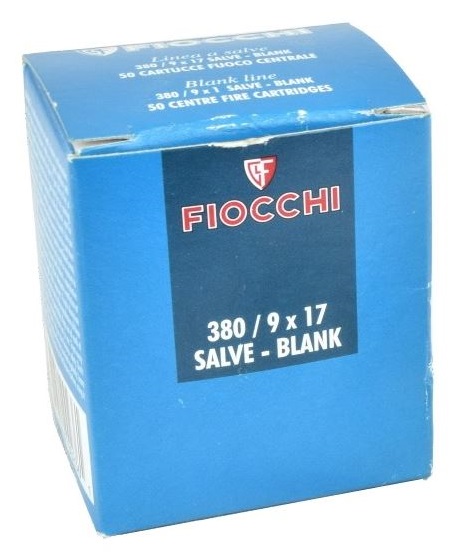 FIOCCHI CARTUCCE A SALVE 380-9X17